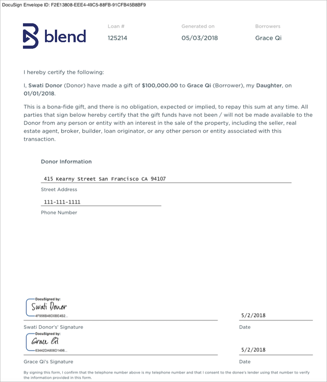 Gift Letter Template For Mortgage Down Payment from help.blend.com